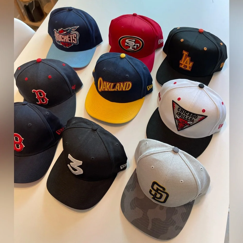 Multiple team's hat bundle - Picture 2 of 2